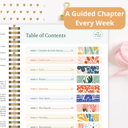 The Bible In A Year: A 52-Week Journey With GOD